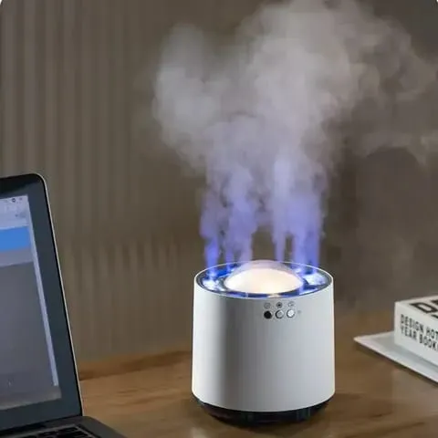 Voice Control Air Humidifier With RGB Light
