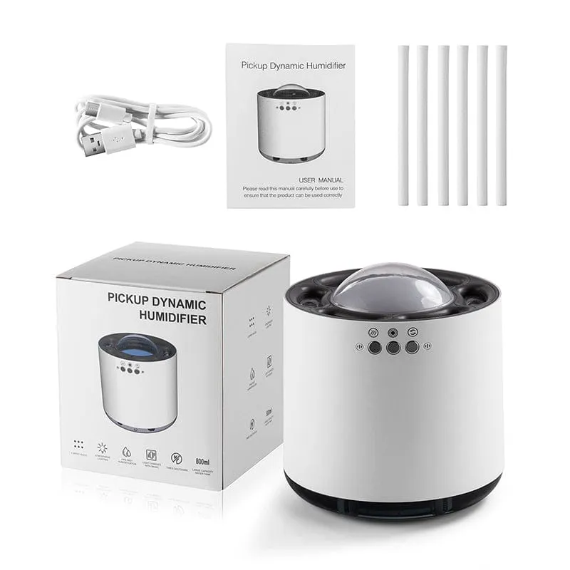 Voice Control Air Humidifier With RGB Light