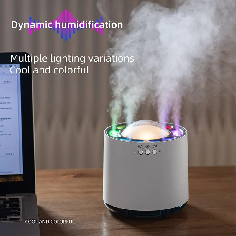 Voice Control Air Humidifier With RGB Light