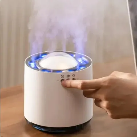 Voice Control Air Humidifier With RGB Light