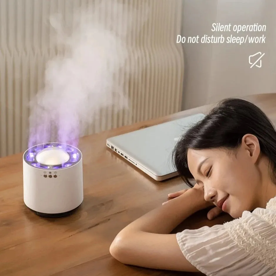 Voice Control Air Humidifier With RGB Light