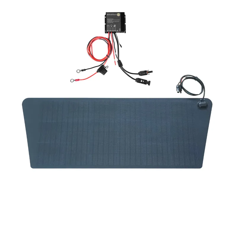 Volkswagen VW T5 T6 Camper Van Lensun 75W Hood/Bonnet Flexible Solar Panel