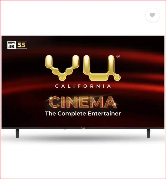 Vu Cinema 139 cm 55 Cinema Ultra HD (4K) LED Smart WebOS TV 3 yrs Warranty