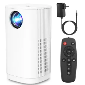 WiFi 1080P Projector Phone Projector Home Movie Projector Compatible with IOS Android iPads U Disk