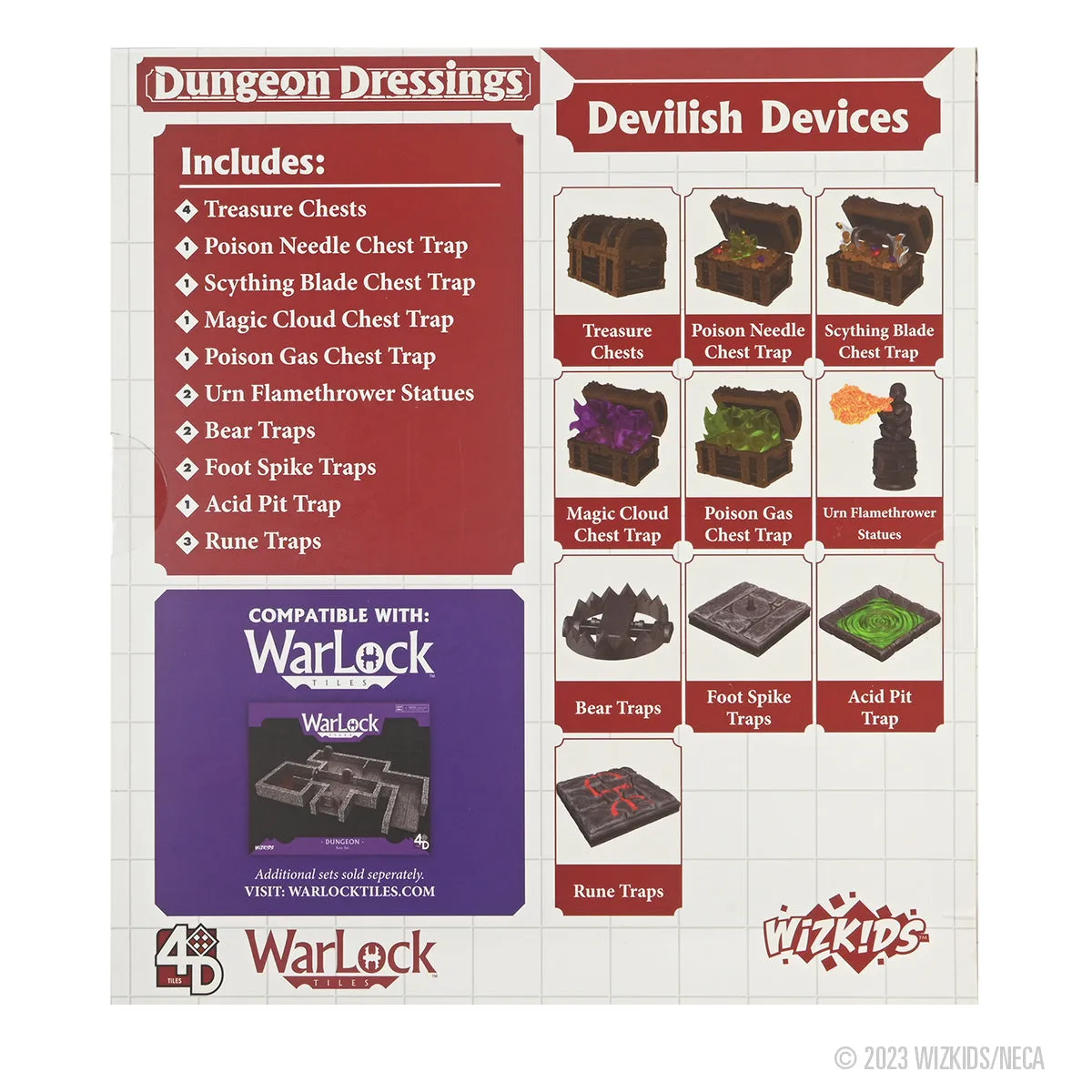 WizKids Dungeon Dressings: Traps - Devilish Devices