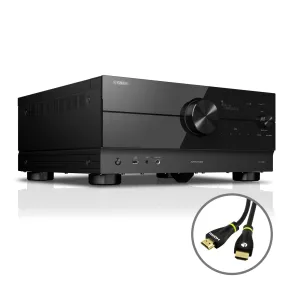 Yamaha RX-A6A AVENTAGE 9.2-Channel AV Receiver with Dolby Atmos, 8K HDMI and DTS:X
