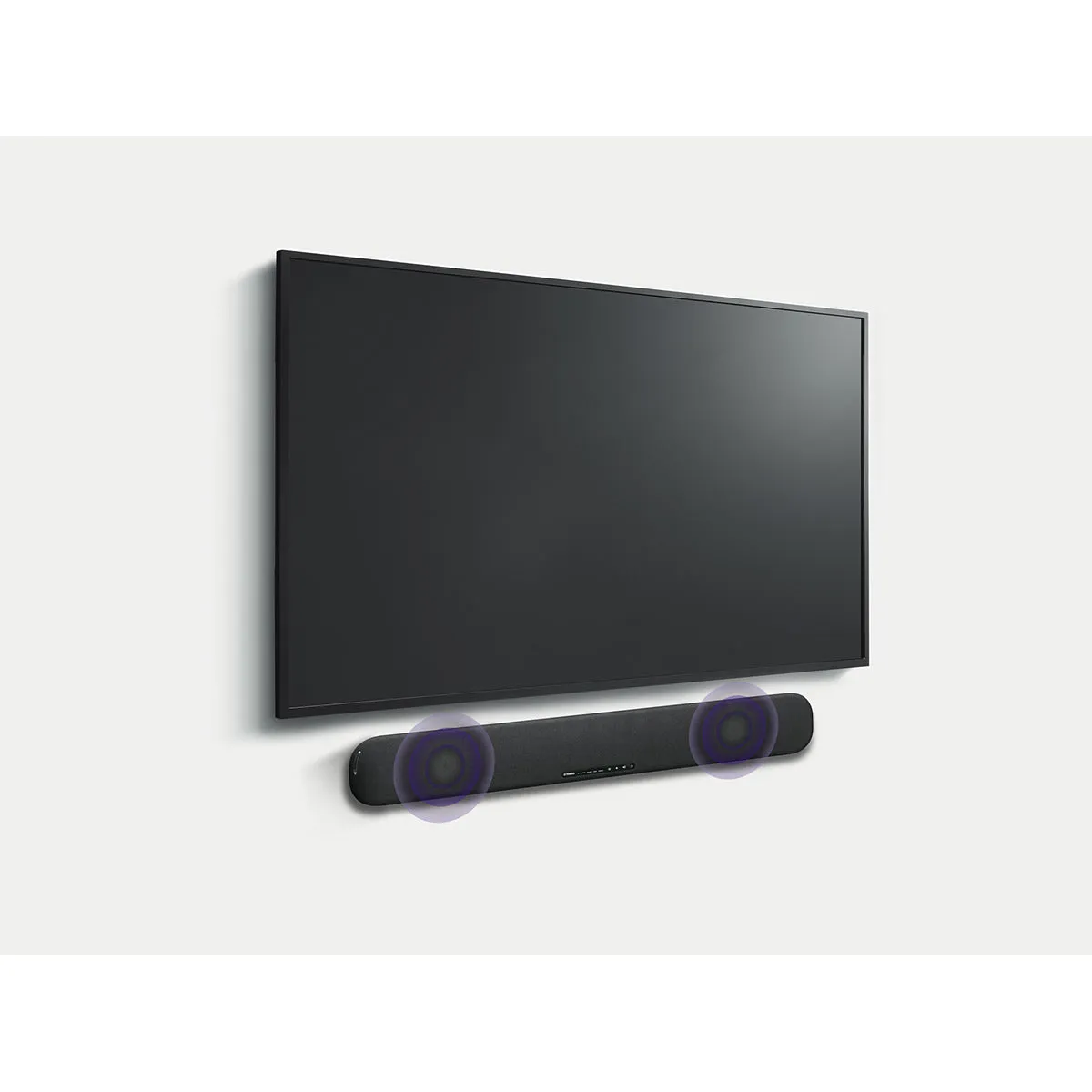 Yamaha SR-B20A Soundbar with Dual Built-In Subwoofers, Bluetooth, and DTS Virtual:X