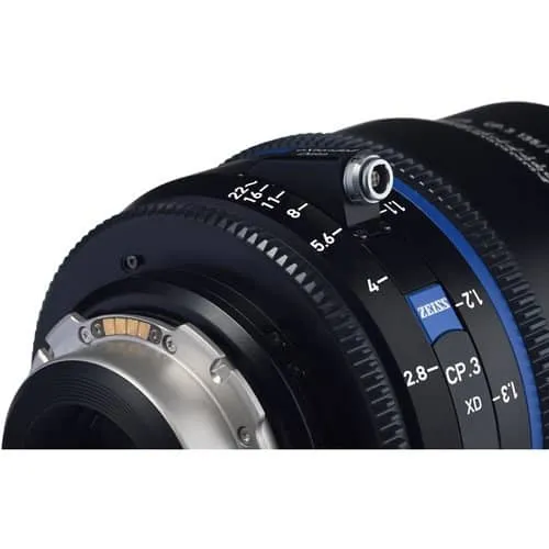 Zeiss CP.3 25mm T2.1 Feet XD eXtended Data Compact Prime Cine Lens for PL Mount
