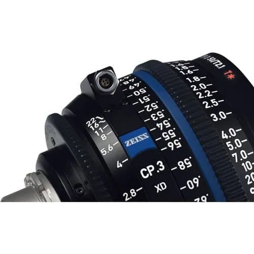 Zeiss CP.3 25mm T2.1 Feet XD eXtended Data Compact Prime Cine Lens for PL Mount