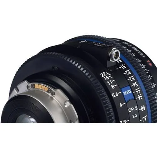 Zeiss CP.3 25mm T2.1 Feet XD eXtended Data Compact Prime Cine Lens for PL Mount