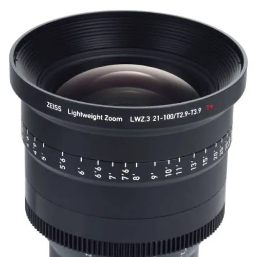 Zeiss LWZ.3 21-100mm T2.9-3.9 Lightweight Zoom Cine Lens for PL Mount